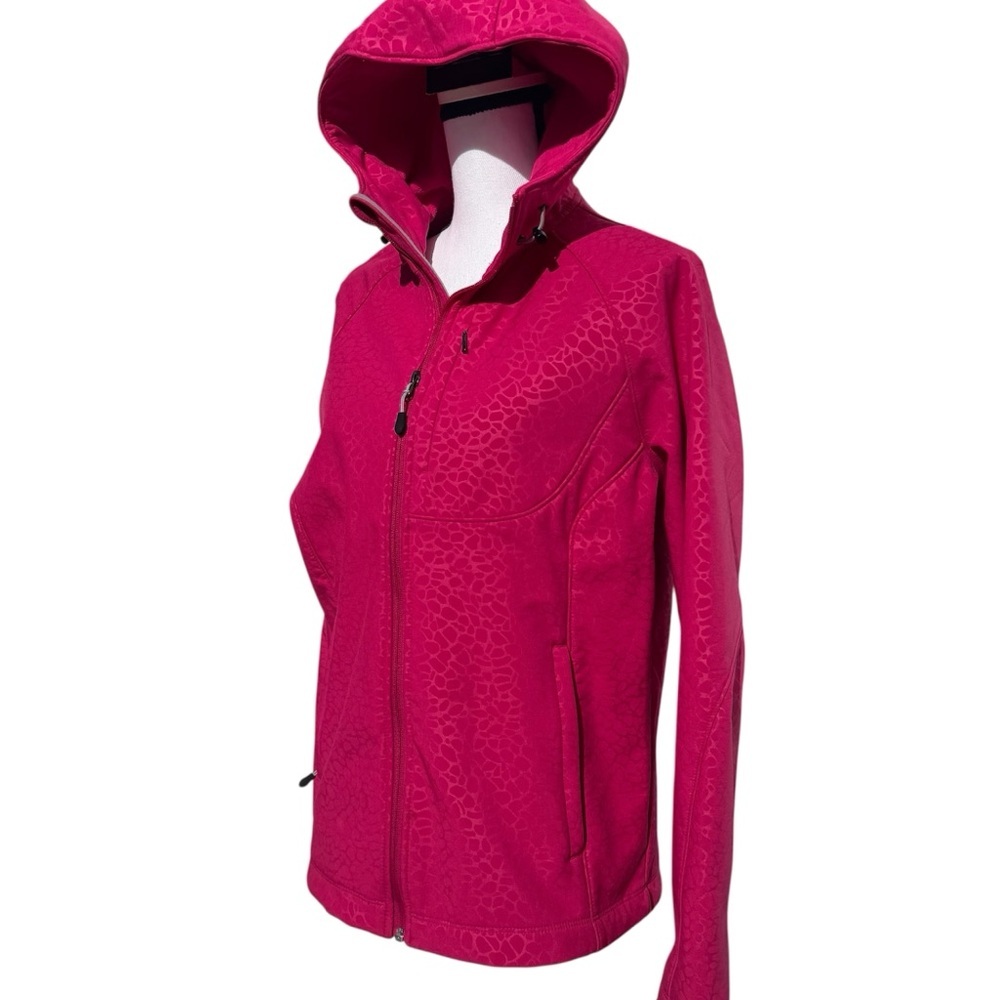 Pink Hooded Jacket Size Large - Picture 4 of 13